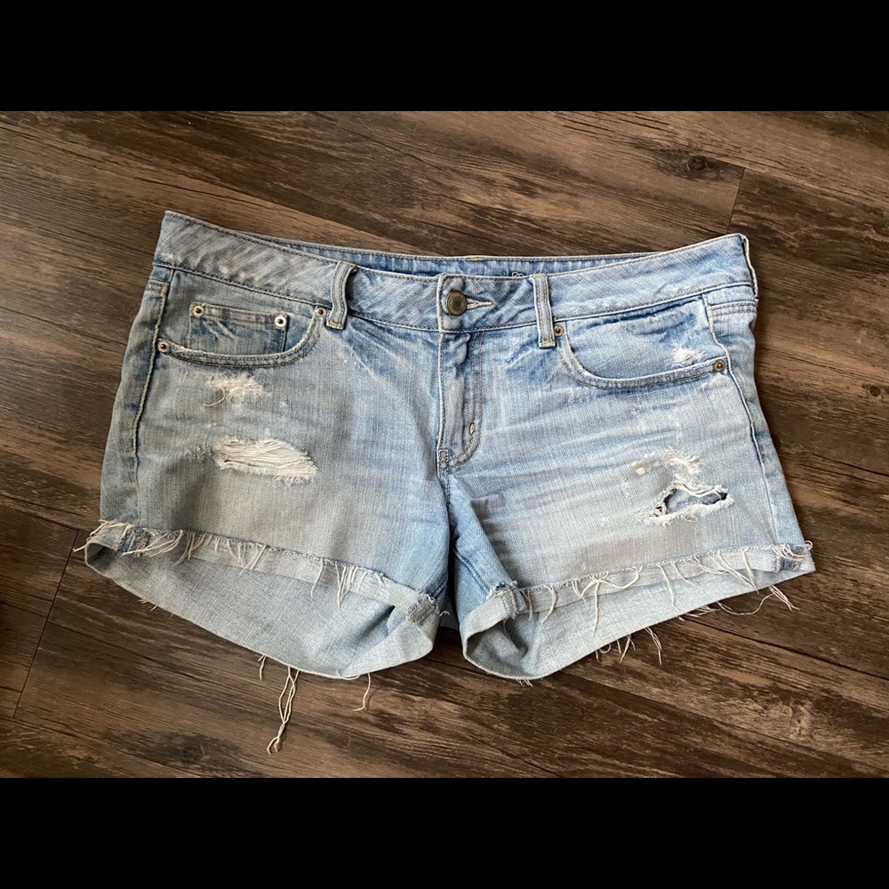 American Eagle Distressed Shorts